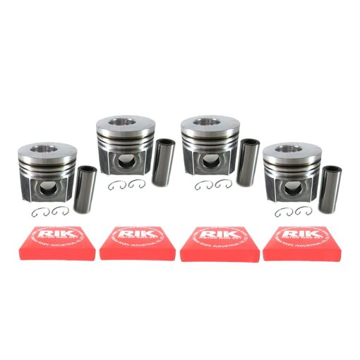 Juego de piston + anillo STD de 83mm para KUBOTA V2003-DI x 4 PCS
