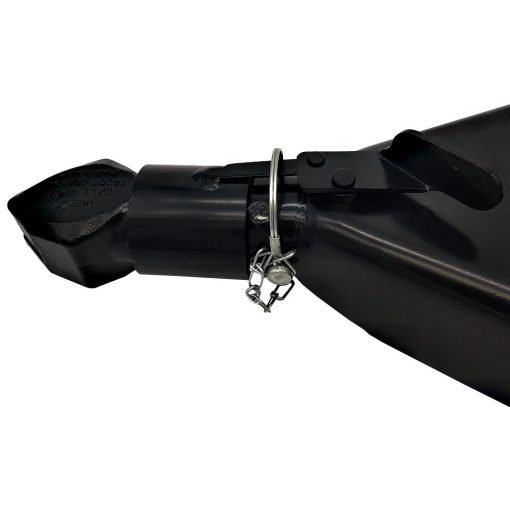 Acoplador de remolque A-Frame soldado de alta resistencia de 2" 7000lbs Negro (2" 7000Lbs) - Imagen 5