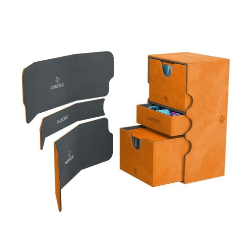 Stronghold Deck Box 200+ Naranja - Imagen 3