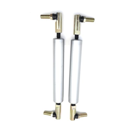 Kit de 2 Amortiguadores de Direccion a Gas y Junta de Bola 7188108 6599744 Compatible con Bobcat 110, T140, T180, T190,450, 453, 463, 553, 653 S100, S130, S150, S160, S175, S185