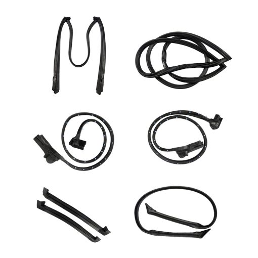 TEKKOAUTO 9096GGW Kit de Sellado de Tira de Clima Juego Completo de Burletes Compatible con Chevy Corvette C4 1984-1996 2 Puertas 5.7L V8 5733CC 350Cu. in. 8489GGW - Imagen 4