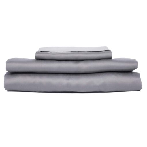 Juego de Sabanas 100% Lyocell de Eucalipto - Todas las Estaciones, Fabricacion Responsable, Naturalmente Refrescante, Super Suave, Absorcion de Humedad, Equilibrio de Temperatura, Vegano - Imagen 4
