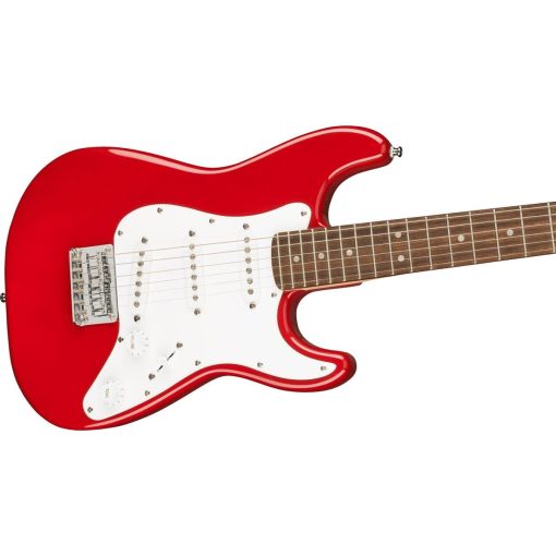 Guitarra Electrica Squier Mini Stratocaster, Dakota Red, Diapason de Laurel - Imagen 4