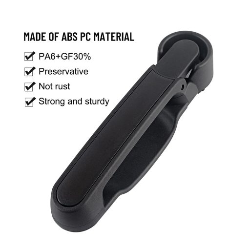 Kit de Manijas de Puerta y Manija de la Porta Trasera para Jeep Wrangler JK JKU 2007-2018 Sin Necesidad de Presionar el Boton de Liberacion 5 Piezas - Imagen 6