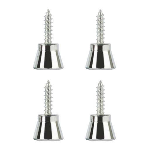 Tornillo de montaje de barra de manija de puerta de refrigerador Whirlpool WPW10661886 W10460893 (4 unidades)