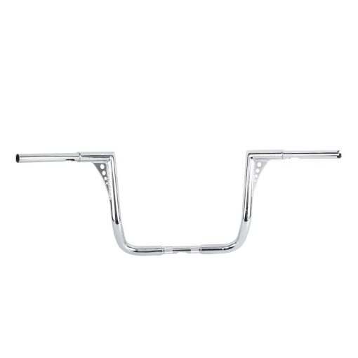 14'' Rise 1-1/4'' Ape Hanger HandleBar para Harley Touring Electra Glide FLHT FLHTC Cromado - Imagen 2