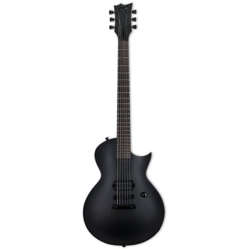 Guitarra Electrica ESP LTD EC-Black Metal, Satinada Negra - Imagen 2