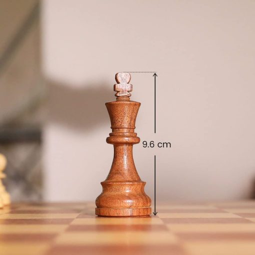 Tablero de ajedrez electronico Chessnut Pro, juego de lujo con todas las piezas de ajedrez de madera completa - Tablero de torneo de 55cm con piezas de madera - Imagen 3