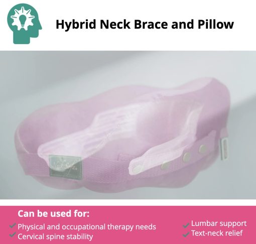 Almohada de belleza Neck Sofa - Antienvejecimiento - Antirronquidos - Almohada relajante de spa - Regalo de relajacion para mujer - Rosa - Imagen 6
