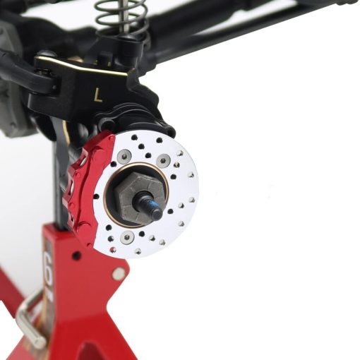 Contrapeso de Laton para Eje del Portal con Recubrimiento Negro para Crawler RC TRX6 TRX4 Piezas de Actualizacion (8 en 1 Set) - Imagen 9