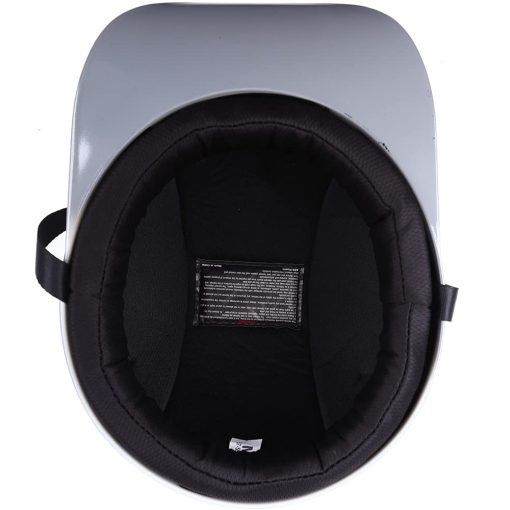 Casco de Motocicleta Estilo Gorra de Beisbol Yesmotor Unisex - Aprobado por la DOT (Negro Claro, L) - Imagen 6