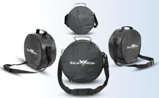 Bolsas para Tambor de Leng?eta de Acero, Bolsas Acolchadas para Instrumento de Percusion Tambor Handpan con Correa para el Hombro (Negro-10in) - Imagen 9
