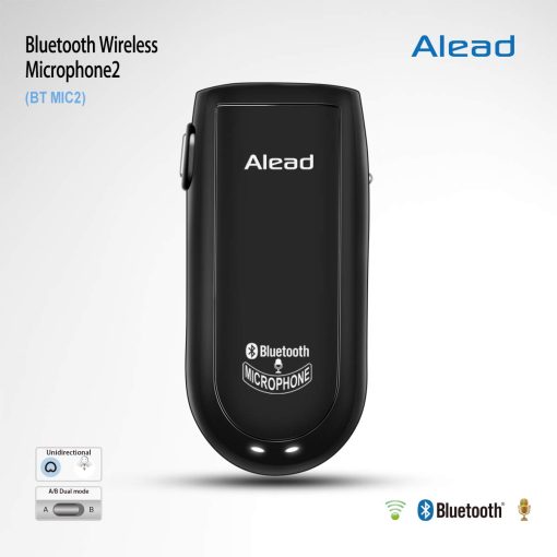 Alead Nolan MIC2 Microfono Bluetooth, Larga Distancia, Baja Latencia, Sonido Claro para Webinars de Educacion, Conferencias, Grabacion de Voz, Personas con Discapacidad Auditiva, Sistemas de Audio PC - Imagen 2