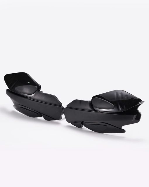 A & UTV PRO Sportsman Handguards, Protector de cepillo de mano/guardia de viento con kit de montaje compatible con Polaris ATV Sportsman Accessories, Reemplazar OEM# 2876846, Negro, 2 piezas - Imagen 5