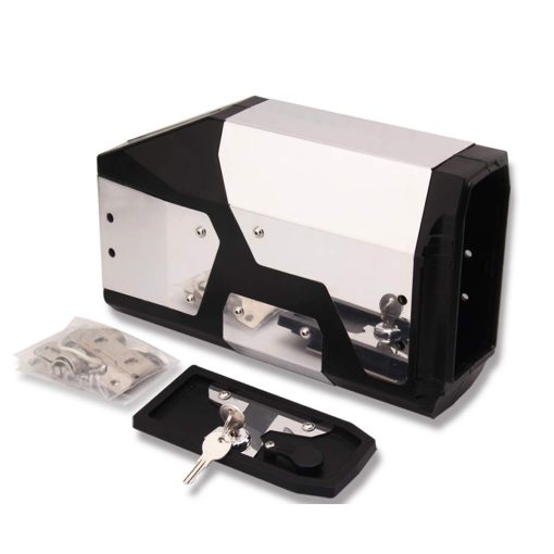 Caja lateral para motocicletas de acero inoxidable con caja de herramientas impermeable para BMW R1200GS R1250GS LC Adventure & F750 F850 (2002 2008 2018 2019) Accesorios para motocicletas BMW