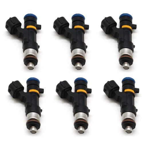 Inyectores de Combustible 0280158005 (Juego de 6) Compatible con Niss-an Altima 2004-2006 y Quest 2004-2009 V6 3.5L