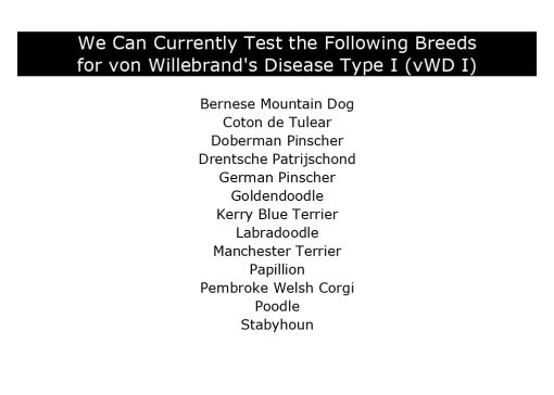 Prueba de ADN AffinityDNA para von Willebrand?s Disease Tipo I (vWD I) en Perros | Kit de recoleccion de muestra en casa para 1 Canino| Kits de prueba vWD I para Cachorros | Resultados en 7 dias habiles sin costos adicionales - Imagen 2