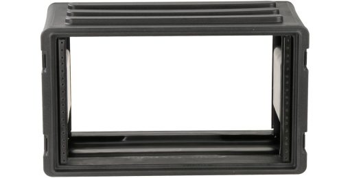 Estuche SKB 1SKB-R6S Roto-Molded 6U para Rack Superficial, Sellos Impermeables de Goma, Costillas de Empalme Entrelazadas, Pestillos Empotrados, Asas de Transporte Resistentes, Pies de Goma Absorbentes de Golpes - Imagen 4
