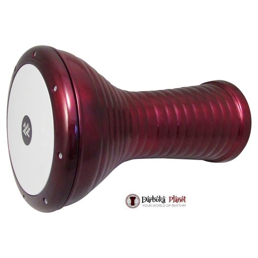 Darbuka Doumbek Zaza Percussion Estilo Egipcio de 17'' Wave (Rojo) - Imagen 2