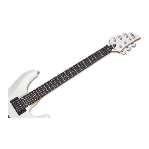 Guitarra Electrica de 6 Cuerdas Schecter C-6FR Deluxe (Diestro, Blanco Satinado) - Imagen 6