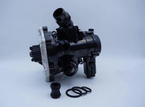 Bomba de Agua para Motor EA888 3? Generacion Compatible con Coche MP MINGPENG con Termostato para VW AUDI SKODA SEAT, Reemplaza 06L121111H, 06L121111G, 06L121012A, 06L121005A, 06L121111D - Imagen 5