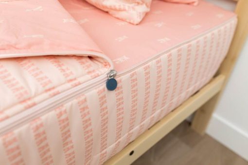 Juego de Cama con Cremallera para Ninas Ballet Rosado de Beddy's, Sabanas y Edredon de Ballet Rosado, Facil de Hacer y Lavar, Incluye Funda de Almohada y Funda de Almohada con Cremallera, Super Suave para Todas las Estaciones - Imagen 2