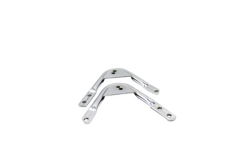 YHMOTO Portaequipajes desmontable de dos plazas con kit de hardware de acoplamiento para Harley Touring Road King Electra Glide Street Glide Road Glide 1997-2008 (Cromo) - Imagen 4
