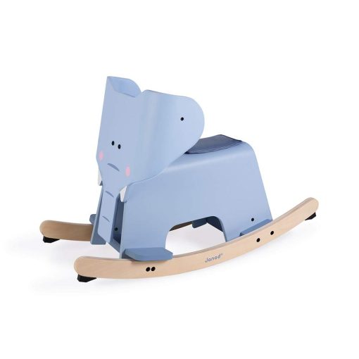Elefante Mecedora Janod - Juguete Clasico de Madera para Montar - Edades 1+ - J08024 - Imagen 8