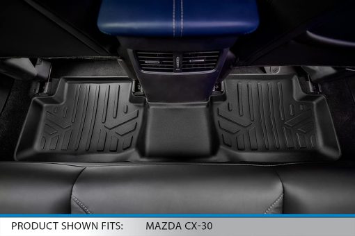 SMARTLINER Juego de Tapetes de Piso Negro a Medida para Mazda CX-30 2020-2023 (Solo FWD) - Imagen 4