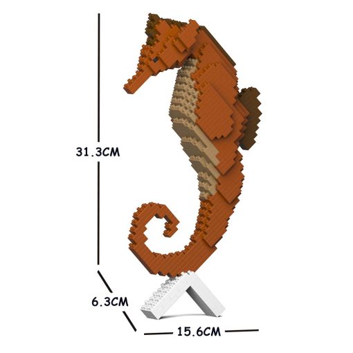 JEKCA Seahorse 01S | Bloques de Construccion de Plastico | Edad 14+ - Imagen 3