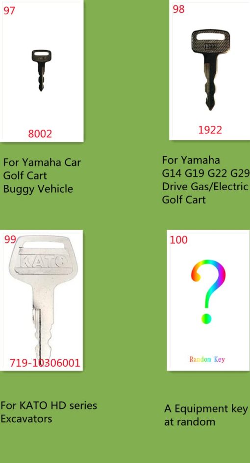 Juego de 100 Llaves para Equipos Pesados ANNHOO999 para CAT Bobcat John Deere CASE Komatsu Kubota Toyota Hyster Takeuchi Ford y mas Excavadora Cargador Cargador de Ruedas Tractor Montacargas - Imagen 6