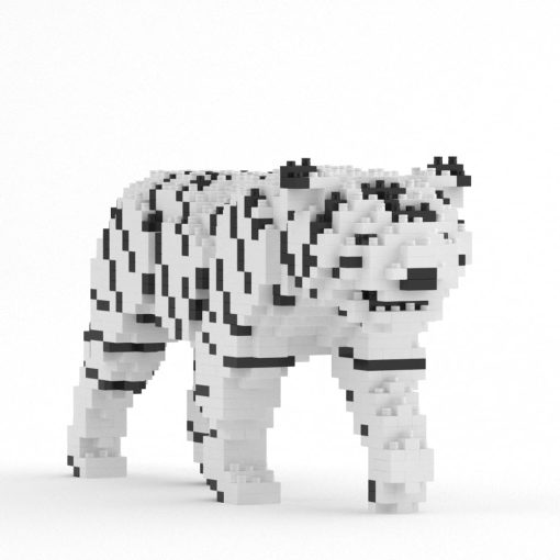 JEKCA White Tiger 01S | Bloques de Construccion de Plastico | Edad 14+ - Imagen 5