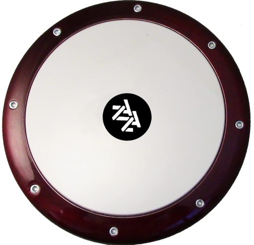 Darbuka Doumbek Zaza Percussion Estilo Egipcio de 17'' Wave (Rojo) - Imagen 3