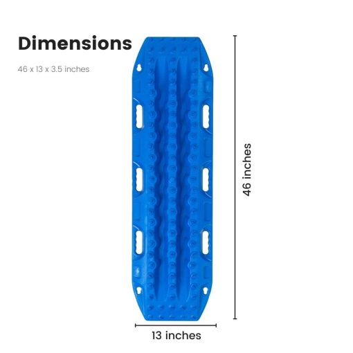 Tablero de Recuperacion de Vehiculos MAXTRAX MKII FJ Azul - Imagen 3