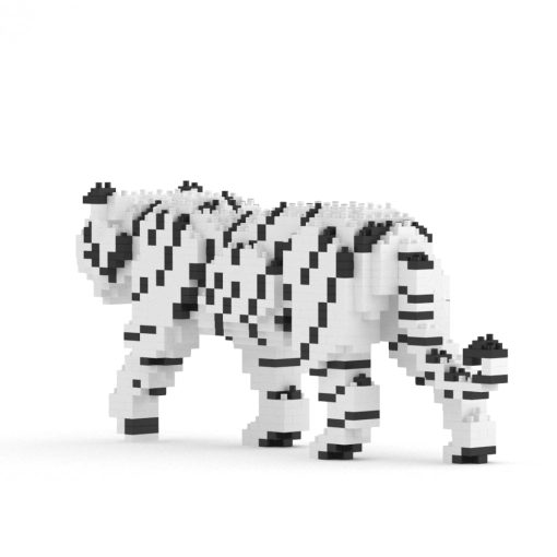 JEKCA White Tiger 01S | Bloques de Construccion de Plastico | Edad 14+ - Imagen 4