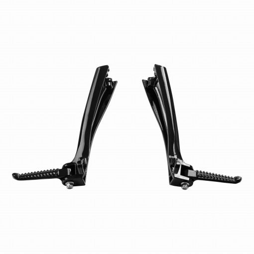 Soportes de reposapies traseros negros para pasajeros para Yamaha YZF-R6 YZF R6 2006-2016 2015 - Imagen 6