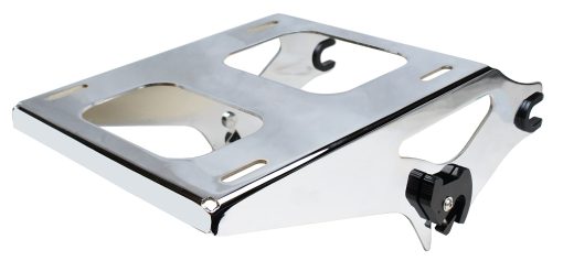YHMOTO Portaequipajes desmontable de dos piezas para Harley Touring Street Glide/Electra Glide/Road Glide/Road King 2014-2021 (Cromo) - Imagen 4