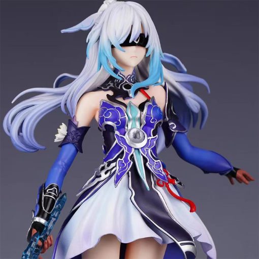 Figura de Juego Anime RZAHUAHU H-I Star Rail Jingliu 1/6 Modelos de Accion de PVC 11 pulgadas - Imagen 2