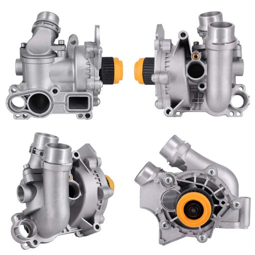 Ensamblaje de Bomba de Agua de Aluminio Compatible con Audi A3 A4 TT VW Tiguan Jetta Golf GTI Eos Beetle CC 2.0T TSI Reemplaza 06H121026AB 06H121026CQ - Imagen 3