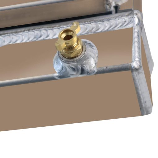 ALLOYWORKS Radiador de Aluminio de 3 Filas + Ventilador de Careta + Rele Para 1984-1995 Toyota Pickup DLX 4 Runner SR5 2.4L l4 - Imagen 6