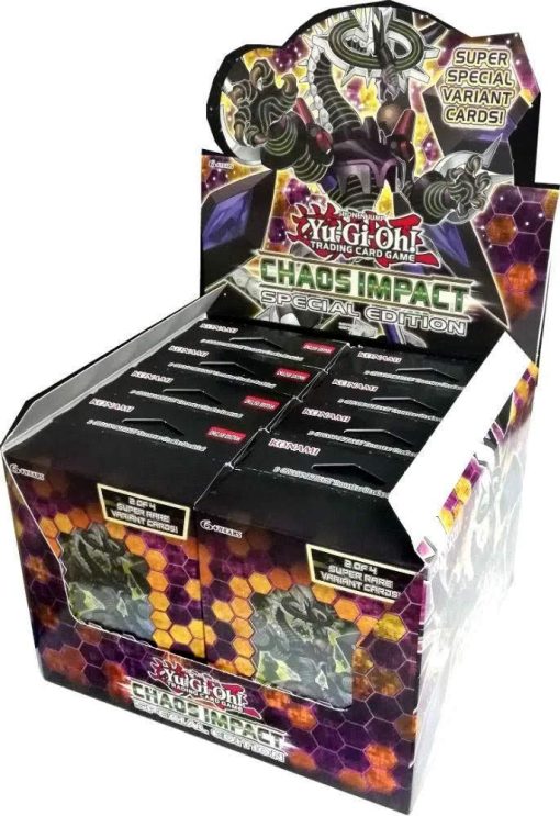 Caja de Presentacion Edicion Especial Konami Yu-Gi-Oh! TCG: Impacto del Caos (10)