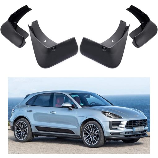 MOERTIFEI Guardabarros Salpicadero Deflector Guardabarros Guardabarros Compatible con Porsche Macan 2015-2022 16 17 18 19 20 21