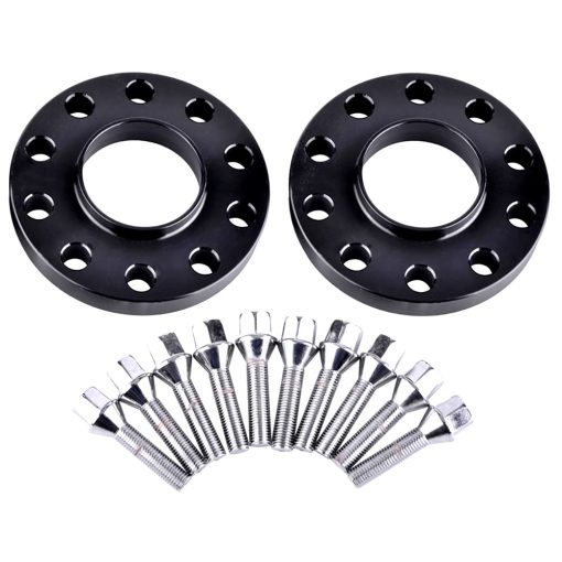 2 piezas de Separadores de Rueda Centrados en el Cubo 15mm Negros 5x120 72.6mm Compatible con Muchos BMW E36 E46 E90 E92 E60 318i 323i 325i 328i 330i 335i 525i 545i Z3 Z4 Z8 M3 X1