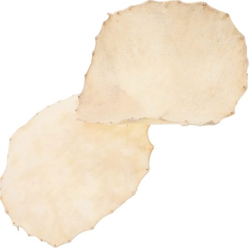 Piel de Cabra para Djembe Annafi 2 piezas de 30cm/11.8 pulgadas Piel de Tambor de Cabra Piezas de Repuesto para Tambores Africanos/Shamanes 8 pulgadas | Piel de Tambor Plana Redonda Natural para Instrumentos Musicales (30 cm)