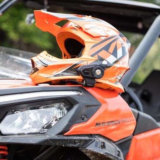 Sena 30K Sistema de Comunicacion Bluetooth para Motocicleta con Altavoces HD, Paquete Doble, Negro - Imagen 3
