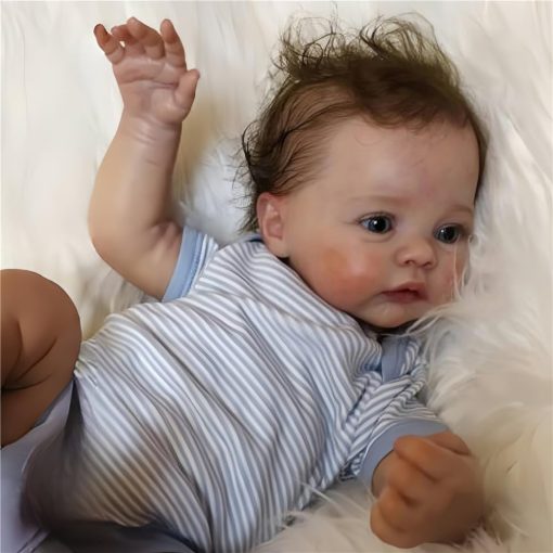 Munecas renacidas realistas para ninas de 20 pulgadas con cuerpo suave y aspecto realista regalo de munecas de bebe de la vida real en caja de regalo para ninos de 3 anos en adelante - Imagen 6