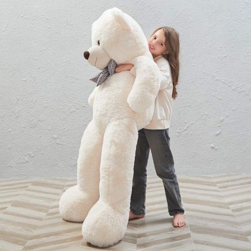 Osito de Peluche Gigante MaoGoLan de tamano real de 55 pulgadas. Gran regalo de osito de peluche para ninas, adolescentes, ninos, novias, novios, esposas y esposos - Imagen 6