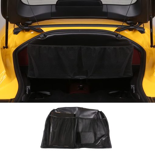 Organizador de Maletero de Coche Daeiclru para Toyota Supra GR A90 A91 MK5 2018-2022, Bolsa de Almacenamiento de Maletero de Coche, Organizador de Almacenamiento de Coche con Bolsillo de Malla