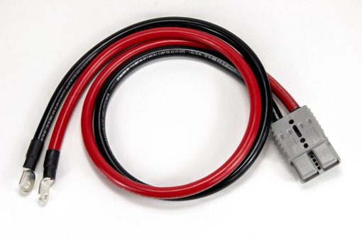 Cable de bateria de Spartan Power de 2 AWG de 15 pies con conector Anderson SB120 y terminal de anillo de 3/8" - Imagen 4