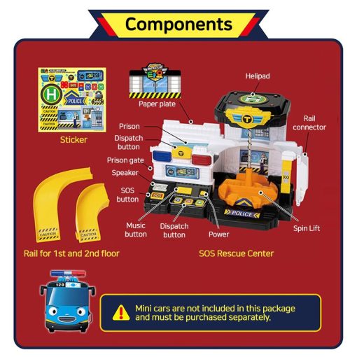 Con Molly Tayo Rescue SOS Dispatch Center Play Set - Envio de Emergencia hacia la Escena del Incidente - Imagen 2